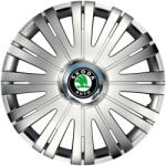 AutoHelix MSA Set 4 Capace Roti potrivite jantelor de 16 inch, pentru Skoda, model Active Crom (17904)