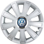 AutoHelix MSA Set 4 Capace Roti, potrivite jantelor de R15, pentru Volkswagen, model flash cromat (13079)