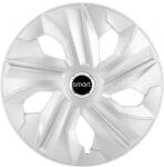 AutoHelix MSA Set 4 Capace Roti, potrivite jantelor de R16, pentru Smart, model luna cromat (17372)