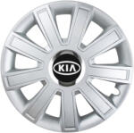 AutoHelix MSA Set 4 Capace Roti, potrivite jantelor de R16, pentru Kia, model flash cromat (13020)