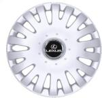 AutoHelix MSA Set 4 Capace Roti R15, Potrivite Jantelor de 15 inch, Pentru Lexus, Model 306 (11725)