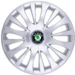 AutoHelix MSA Set 4 Capace Roti R15, Potrivite Jantelor de 15 inch, Pentru Skoda, Model 328 (12415)
