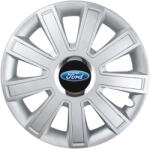 AutoHelix MSA Set 4 Capace Roti, potrivite jantelor de R16, pentru Ford, model flash cromat (13011)
