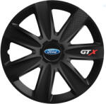 AutoHelix MSA Set 4 Capace Roti GTX Negru Carbon R15, pentru Ford (GTX26)