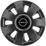 AutoHelix MSA Set 4 Capace Roti potrivite jantelor de 16 inch, pentru Nissan Nou model Ares Black (18790)