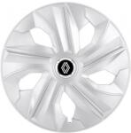 AutoHelix MSA Set 4 Capace Roti potrivite jantelor de 14 inch, pentru Renault nou model Luna Gri (18919)