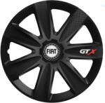 AutoHelix MSA Set 4 Capace Roti GTX Negru Carbon R14, pentru Fiat (TGX 47)