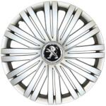AutoHelix MSA Set 4 Capace Roti R15, Potrivite Jantelor de 15 inch, Pentru Peugeot, Model 339 (12355)