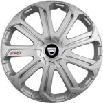 AutoHelix MSA Set 4 Capace Roti Evo Gri R15, Pentru Dacia (EVOG11)