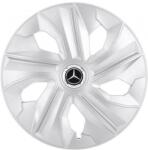 AutoHelix MSA Set 4 Capace Roti, potrivite jantelor de R16, pentru Mercedes Benz, model luna cromat (17297)