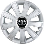 AutoHelix MSA Set 4 Capace Roti, potrivite jantelor de R16, pentru Toyota, model flash cromat (13077)