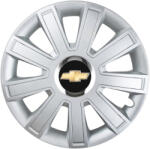 AutoHelix MSA Set 4 Capace Roti, potrivite jantelor de R16, pentru Chevrolet, model flash cromat (12995)