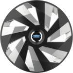AutoHelix MSA Set 4 Capace Roti, potrivite jantelor de R15, pentru Ford, model vector black and silver (12910)
