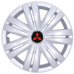 AutoHelix MSA Set 4 Capace Roti R16, Potrivite Jantelor de 16 inch, Pentru Mitsubishi, Model 427 (12540)