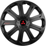 AutoHelix MSA Set 4 Capace Roti Evo Negru R16, Pentru Mitsubishi (EVON48)