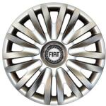 AutoHelix MSA Set 4 Capace Roti 16 inchi (R16) Model 412, Pentru Fiat (11409-11409)