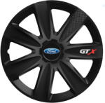 AutoHelix MSA Set 4 Capace Roti GTX Negru Carbon R17, pentru Ford (GTX46)