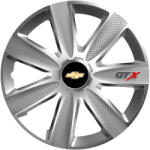 AutoHelix MSA Set 4 Capace Roti GTX Gri R14, Pentru Chevrolet (GTXC13)