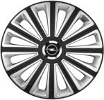 AutoHelix MSA Set 4 capace roti R15 Compatibil Cu Opel Trend Silver-Black (11040)