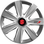 AutoHelix MSA Set 4 Capace Roti GTX Gri R15, Pentru Suzuki (GTXC86)