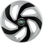 AutoHelix MSA Set 4 capace roti Rex Gri-Negru R15 Compatibil Cu Land Rover (3030)