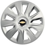 AutoHelix MSA Set 4 capace roti Cu Inel Cromat Stratos R16 Compatibil Cu Chevrolet (8104)