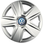 AutoHelix MSA Set 4 capace roti Cu Inel Cromat Esprit R16 Compatibil Cu Volkswagen (7990)