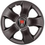 AutoHelix MSA Set 4 Capace Roti 15 inchi (R15) Bis Negru, Compatibile Cu Range Rover (3414)