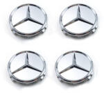  Set 4 Capace jante aliaj Mercedes Benz 75mm Gri (MRC75ARG)