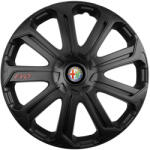 AutoHelix MSA Set 4 Capace Roti Evo Negru R15, Pentru Alfa Romeo (EVON5)