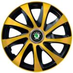 AutoHelix MSA Set 4 capace roti Drift extra gold R14 Compatibil Cu Skoda (5192)