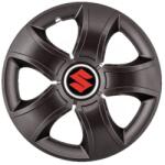 AutoHelix MSA Set 4 Capace Roti 14 inchi (R14) Bis Negru, Compatibile Cu Suzuki (3432)