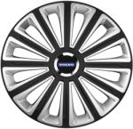 AutoHelix MSA Set 4 capace roti R14 Compatibil Cu Volvo Trend Silver-Black (11075)
