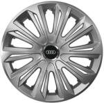 AutoHelix MSA Set 4 capace roti Strong silver varnished R15 Compatibil Cu Audi (9054)