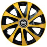 AutoHelix MSA Set 4 capace roti Drift extra gold R14 Compatibil Cu Nissan (5177)