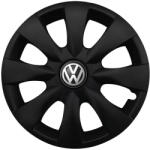 Autohelix Msa Set 4 capace roti potrivite jantelor de 15 inchi (R15) compatibile VOLKSWAGEN, Model - 316 Black Edition (316VwBlack)