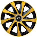 AutoHelix MSA Set 4 capace roti Drift extra gold R14 Compatibil Cu Hyundai (5153)