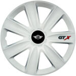 AutoHelix MSA Set 4 Capace Roti GTX Alb R15, Compatibil Cu Mini (GTXA27)