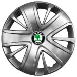 AUTOHELIX MSA Set 4 Capace Roti 15 inchi (R15) Compatibile Cu SKODA, Model 341 (341Skoda)