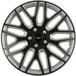 Autohelix MSA Set 4 Capace Roti 16 inchi (R16) Dakar Negru-Gri, Compatibile Cu Audi (DKNG4)