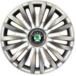AutoHelix MSA Set 4 Capace Roti 16 inchi (R16) Model 412, Pentru Skoda (11463)