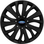 AUTOHELIX MSA Set 4 capace roti 16 inch (R16) compatibile FORD, Model - 432 Black Edition (432FordBlack)