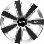 AutoHelix MSA Set 4 Capace Roti GTX Carbon Gri-Negru R16, Pentru Hyundai (GTXM39)