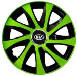AutoHelix MSA Set 4 capace roti extra drift green R15 Compatibil Cu Kia (6356)
