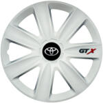 AutoHelix MSA Set 4 Capace Roti GTX Alb R15, Compatibil Cu Toyota (GTXA53)