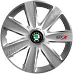 AutoHelix MSA Set 4 Capace Roti GTX Gri R15, Pentru Skoda (GTXC78)