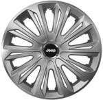 AutoHelix MSA Set 4 capace roti Strong silver varnished R15 Compatibil Cu Jeep (9086)