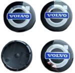 AutoHelix MSA Set 4 capace Jante Aliaj Volvo 56MM, Negre (maf1118)
