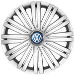 Autohelix Msa Set 4 Capace Roti 14 inschi (R14) Compatibile Cu Volkswagen, Model - 200 (200vwAlbastru)