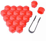 FVA Capace prezoane, pe 17 mm inclusiv cheie de scos capacele, set 20buc rosii (CP17ICSC20R-1465)